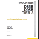 D85B-D95B TIER3 REPAIR MANUAL