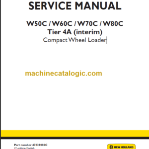 W50C-W60C-W70C-W80C TIER4A SERVICE MANUAL