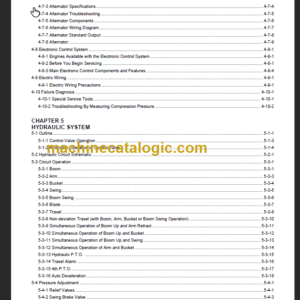 YANMAR SV100-1A SERVICE MANUAL