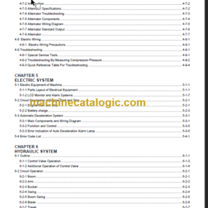 YANMAR VIO25-6 SERVICE MANUAL