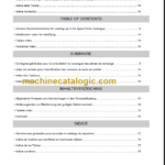 KOMATSU MWS10-1R MWS12-1R PARTS CATALOGUE
