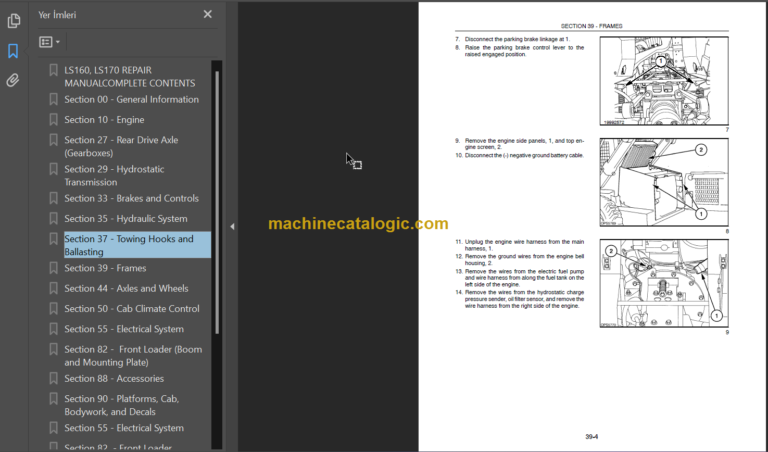 LS160-LS170 REPAIR MANUAL