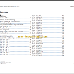 MWM ACTEON SERIES 4.12-6.12 TCE DIAGNOSTIC MANUAL