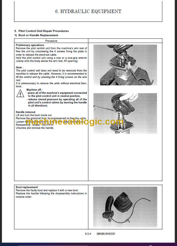 YANMAR SV100-1A SERVICE MANUAL