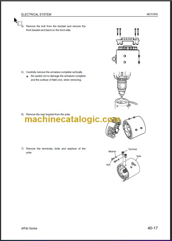 KOMATSU FB10RL 13RL 15RL 18RL-12 SHOP MANUAL