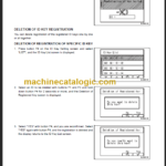 KOMATSU FB25-12 OPERATION AND MAINTENANCE MANUAL