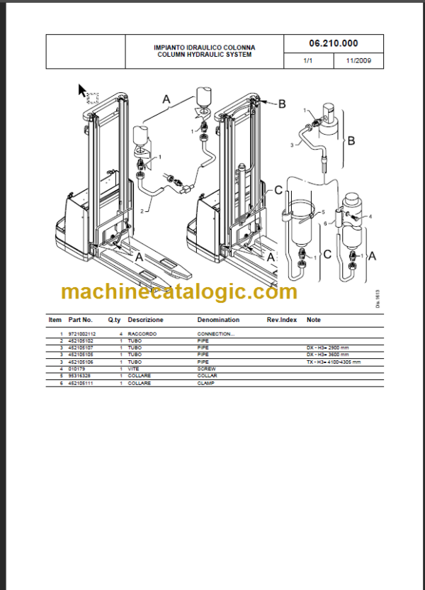 KOMATSU MWS10-1R MWS12-1R PARTS CATALOGUE