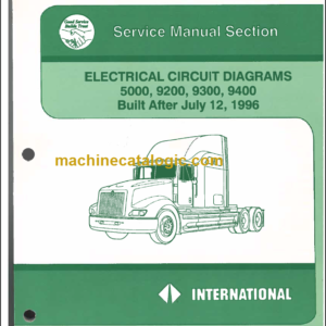 NAVISTAR INTERNATIONAL CTS-5119TA CIRCUIT DIAGRAM