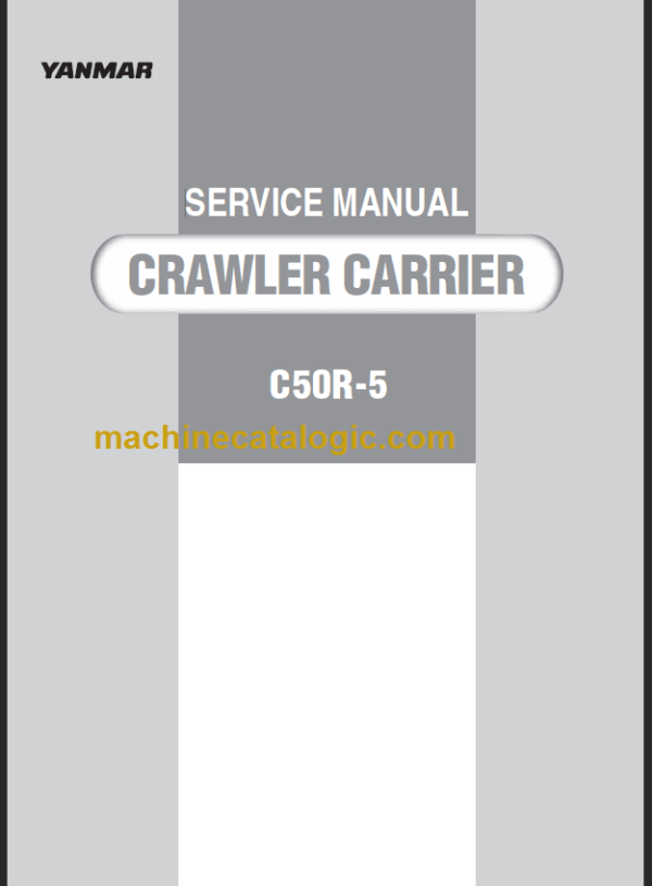 YANMAR C50R-5 SERVICE MANUAL