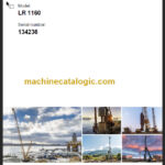 LIEBHERR LR1160 PARTS CATALOGUE
