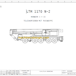 LIEBHERR LTM1170 N-2 HUBWERK