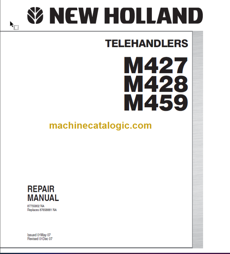 M427-M428-M459 REPAIR MANUAL
