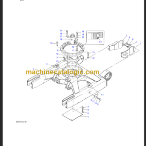 TAKEUCHI TB035 Compact Excavator Parts Manual