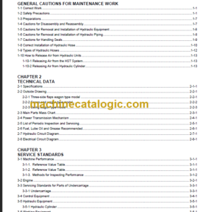 YANMAR C50R-5 SERVICE MANUAL