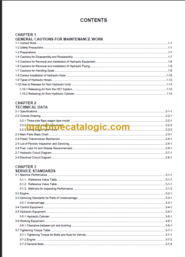 YANMAR C50R-5 SERVICE MANUAL