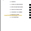 KOMATSU FB10RS 13RS 15RS 18RS-12 SHOP MANUAL