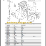 KOMATSU FB14RW-1R FB16RW-1R PARTS CATALOGUE