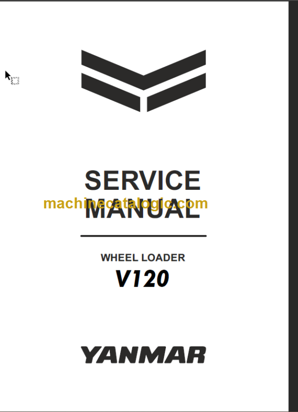 YANMAR V120 V120-1 SERVICE MANUAL