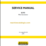 NEW HOLLAND E37C SERVICE MANUAL