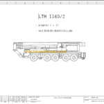 LIEBHERR LTM1160 2 KABINENHÚHENVERSTELLUNG