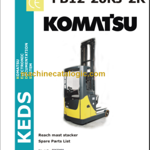 KOMATSU FB12-20RJ-2R SPARE PARTS LIST