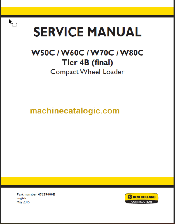 W50C-W60C-W70C-W80C TIER4B SERVICE MANUAL 2015