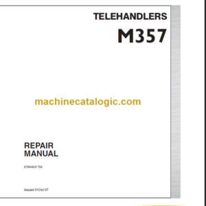 NEW HOLLAND M357 REPAIR MANUAL 