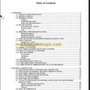 NAVISTAR IC BUS SERVICE MANUAL