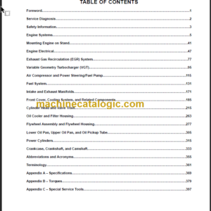 NAVISTAR MAXXFORCE7 ENGINE SERVICE MANUAL