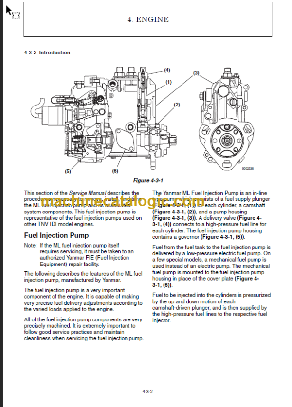 YANMAR VIO27-6 SERVICE MANUAL