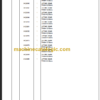 KOMATSU FB12-20RJ-2R SPARE PARTS LIST