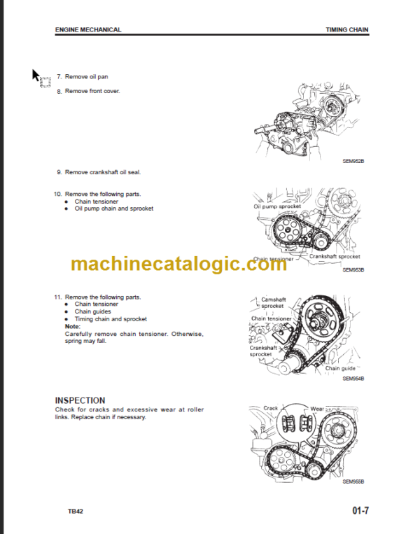 KOMATSU FG33S FG35S(Z) FG40S(Z) SHOP MANUAL