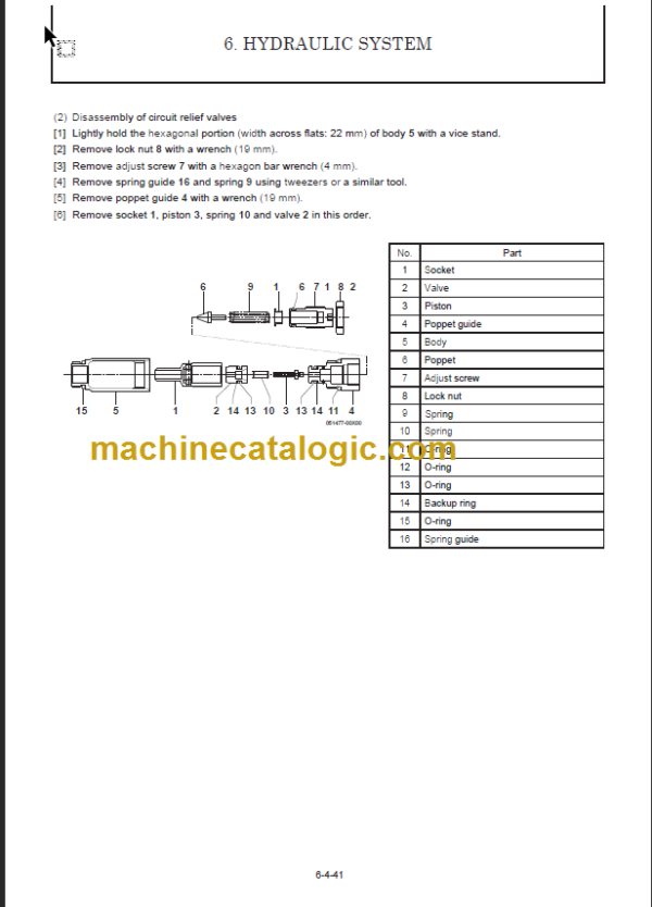 YANMAR VIO27-6 SERVICE MANUAL