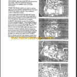 KOMATSU CX DX20 EX PERKINS ENGINE SHOP MANUAL