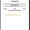 E130 SHOP MANUAL