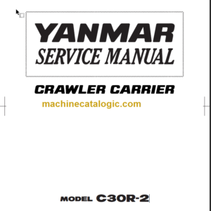 YANMAR C30-2 SERVICE MANUAL