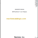 NAVISTAR MAXXFORCE11-13 ENGINE DIAGNOSTIC MANUAL