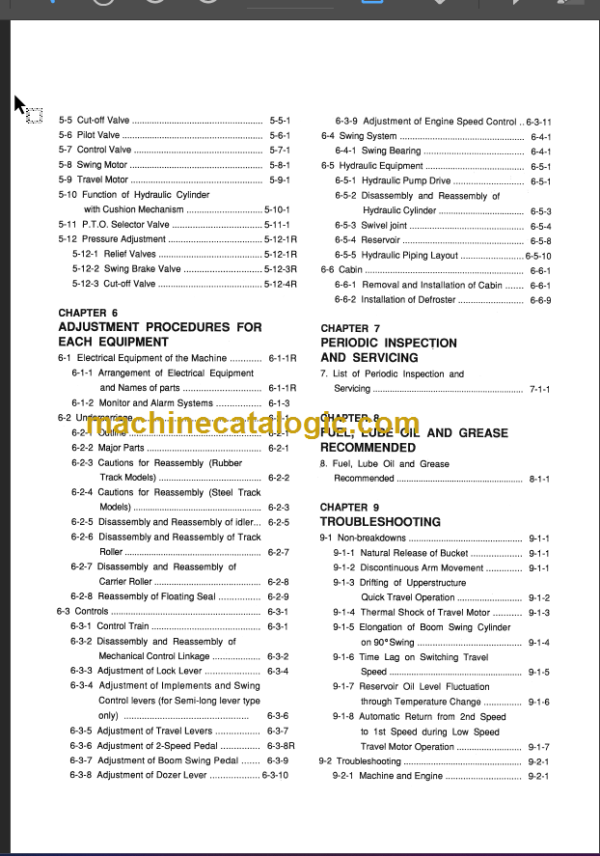 YANMAR B50-2A SERVICE MANUAL