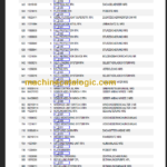LIEBHERR HS8130 HD PARTS CATALOGUE