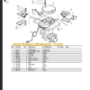 KOMATSU FB12M-1R FB15M-1R PARTS CATALOGUE
