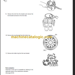 KOMATSU FB15RJW 18RJW-12 SHOP MANUAL