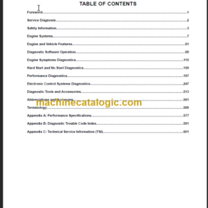 NAVISTAR MAXXFORCE11-13 ENGINE DIAGNOSTIC MANUAL