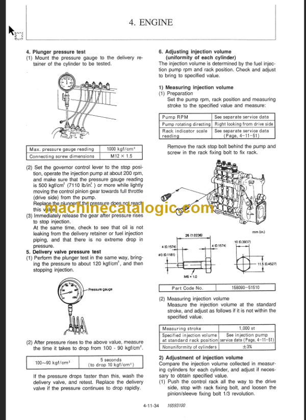 YANMAR B50-2A SERVICE MANUAL