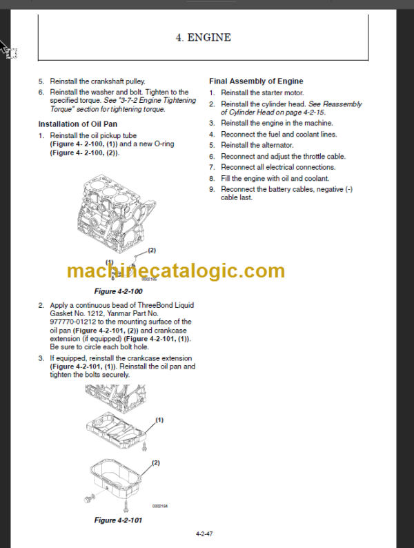 YANMAR SV18 SERVICE MANUAL