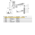 KOMATSU FB12M-1R FB15M-1R PARTS CATALOGUE