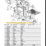 KOMATSU MWQ20-3R MWQ10-3R PARTS CATALOGUE