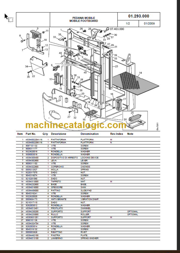 KOMATSU MWQ20-3R MWQ10-3R PARTS CATALOGUE