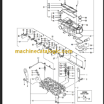 TAKEUCHI TB219 Mini Excavator Parts Manual Engine