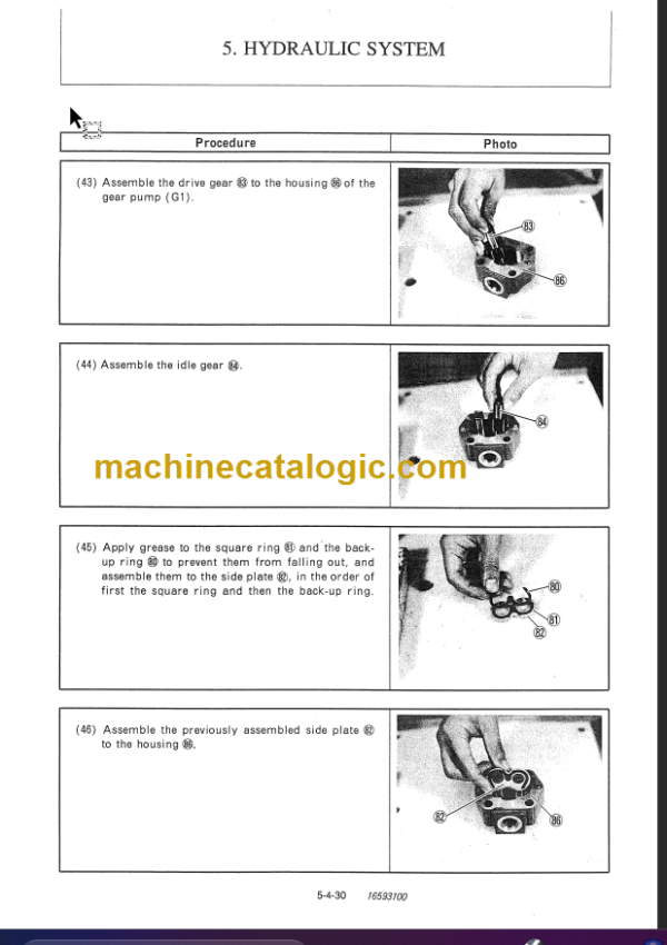 YANMAR B50-2A SERVICE MANUAL