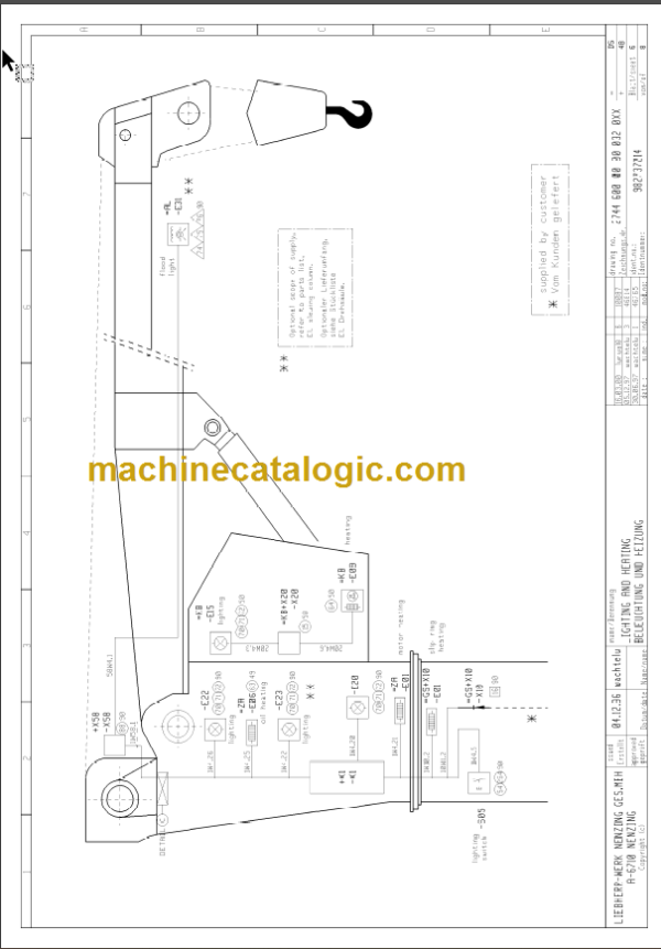 LIEBHERR CBW 45 40 32 20 TECHNICAL INFORMATION